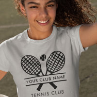 Personalised Club Name Tennis Team Captain