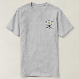 Personalised Club Pickleball Light Colour T-Shirt