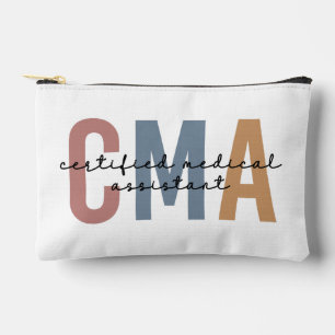 Personalised CMA Certified Medical Assistant Accessory Pouch