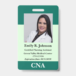 Personalised CNA Badge ID Badge