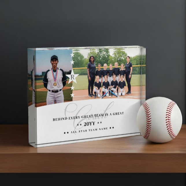 Personalised Coach Appreciation Gift Team Photos (Personalized Coach Appreciation Gift Team Photos)