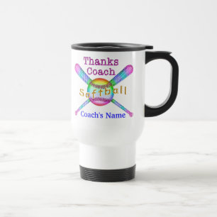 Personalised Coach Mugs Softball Coach Gift Ideas