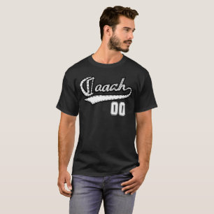 Personalised Coach's Jersey Style T-Shirt