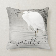 Personalised Coastal Egret Bird