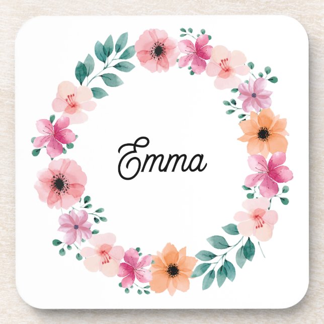 Personalised  coaster (Front)