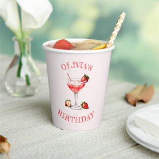 Personalised Cocktail Design Paper Cup