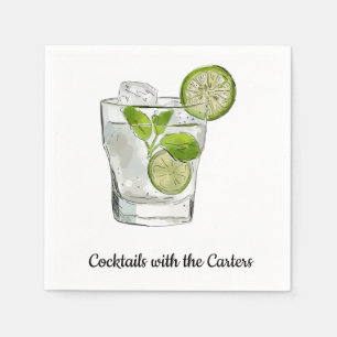 Personalised Cocktail Napkins