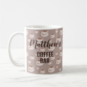 Personalised Coffee Bar Station Coffee Mug