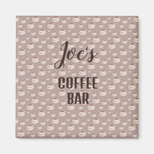 Personalised Coffee Bar Station Magnet