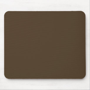 Personalised Coffee Brown Single Coloured Mouse Mat