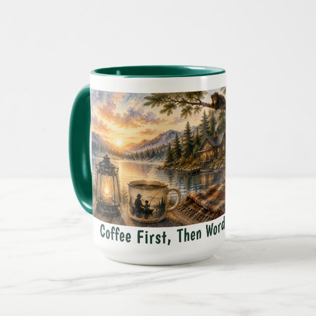 Personalised Coffee Lover Mug (Front Left)
