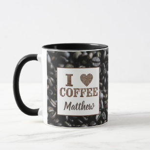 Personalised Coffee Lover Mug Ceramic Cup