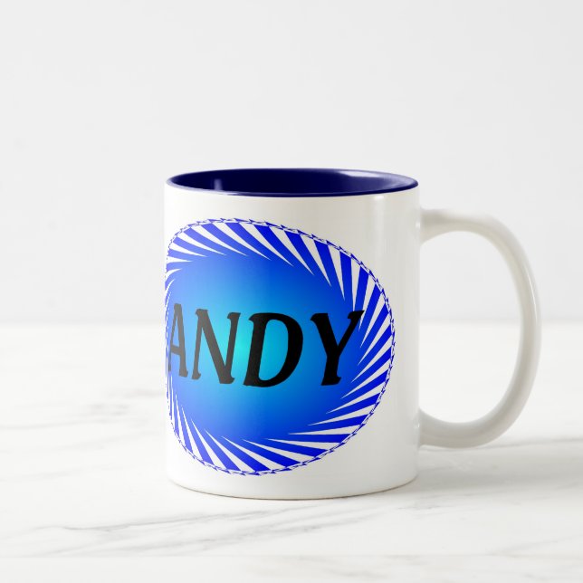 Personalised Coffee Mug Andy (Right)