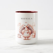 Personalised Coffee Mug, Cook Turkey