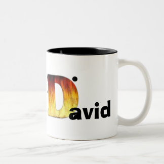 Personalised Coffee Mug Cup for DAVID