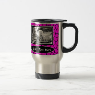 Personalised Coffee Mugs with Name and 2 PHOTOS