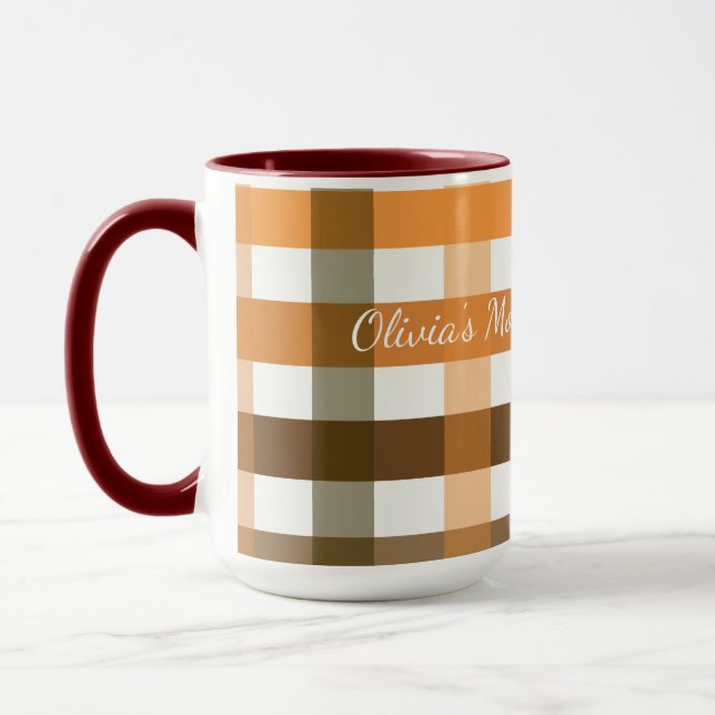 Personalised Coffee Mum Mug – Kid’s Name (Left)