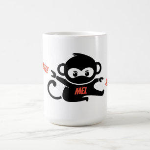 Personalised Coffee Ninja Coffee Mug