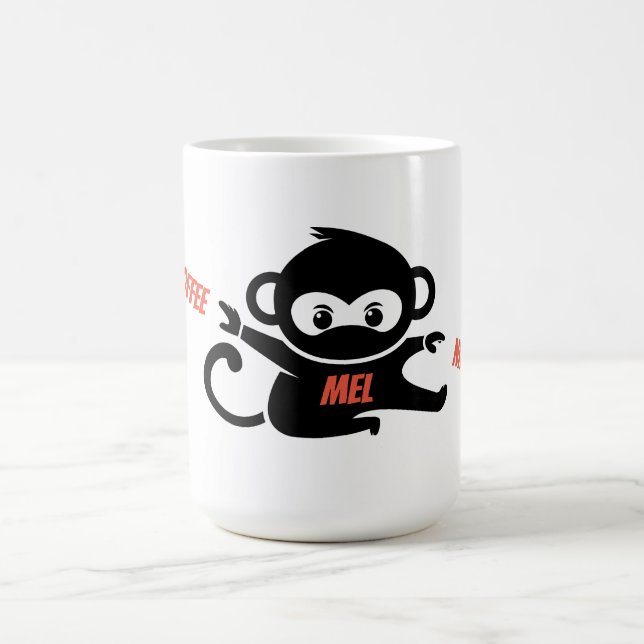 Personalised Coffee Ninja Mug (Center)