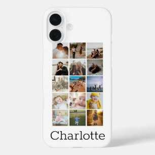 Personalised Collage Make Your Own Unique iPhone 16 Plus Case
