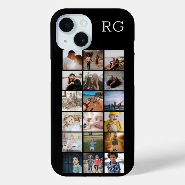 Personalised Collage Make Your Own Unique Case-Mate iPhone Case (Back)