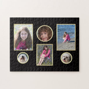 Personalised Collage Six Photo Puzzle