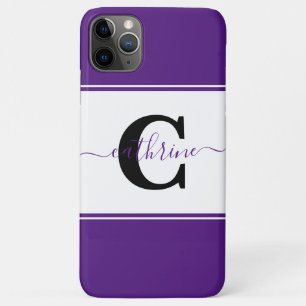 Personalised colorblock iPhone 11 pro max case