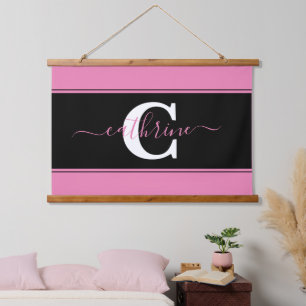Personalised colorblock   hanging tapestry