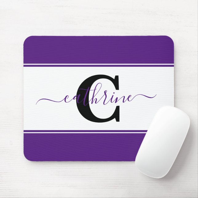 Personalised colorblock  mouse mat (With Mouse)