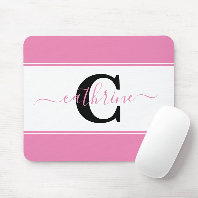 Personalised colorblock  mouse mat (With Mouse)