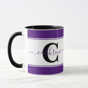 Personalised colorblock  mug