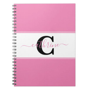 Personalised colorblock notebook