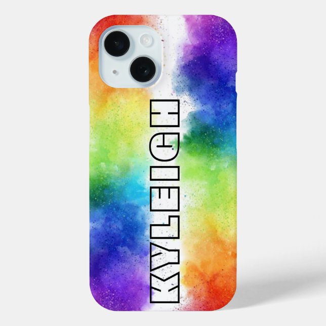 Personalised Colour Explosion Case-Mate  Case-Mate iPhone Case (Back)