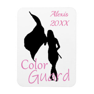 Personalised Colour Guard Magnet
