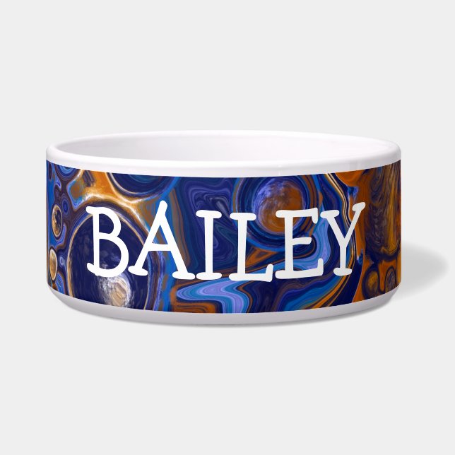 Personalised Colourful Abstract Fluid Art    (Front)