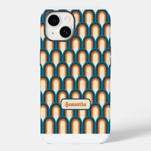 Personalised Colourful Arch Rainbow Pattern iPhone 14 Case