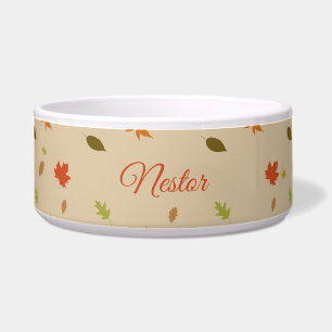 Personalised Colourful Autumn Leaves