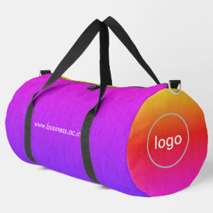 Personalised Colourful Business Duffle Bag
