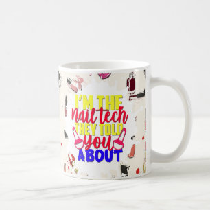 Personalised Colourful Funny Tech  Mug