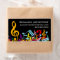 Personalised Colourful Jumbled Music Notes on