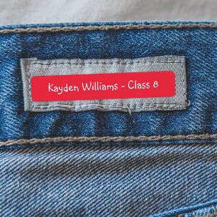 Personalised Colourful Kids Back To School Clothes