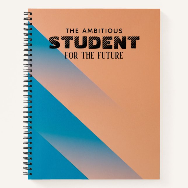 Personalised Colourful Notebook (Front)