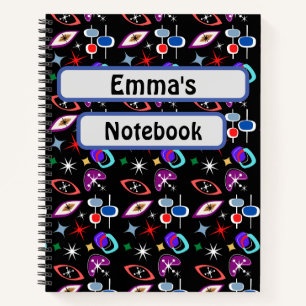 Personalised Colourful Notebook