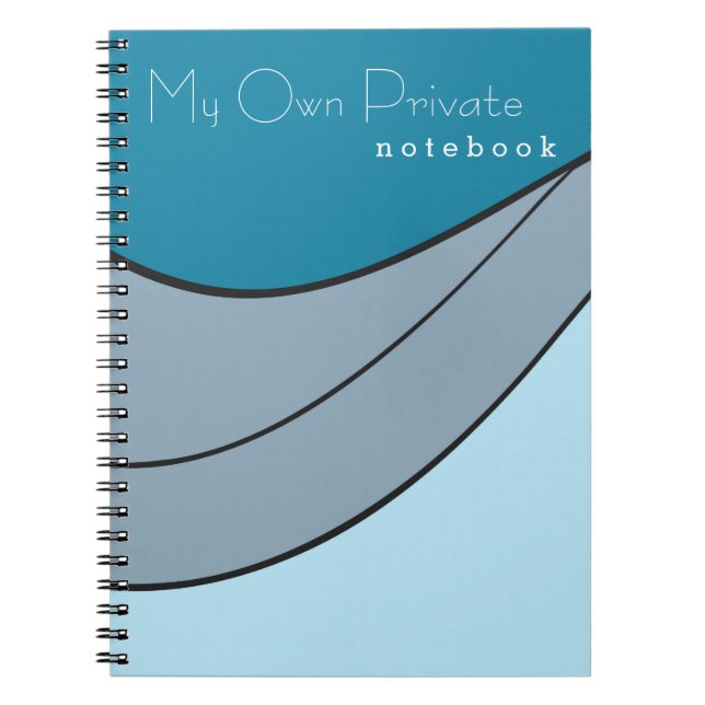 Personalised Colourful Notebook (Front)