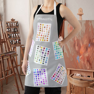 Personalised Colourful Pattern Apron