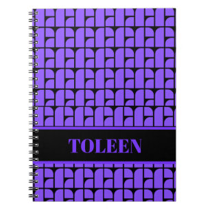 Personalised Colourful Pattern                 Not Notebook