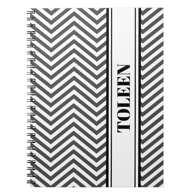 Personalised Colourful Pattern                 Not Notebook (Front)