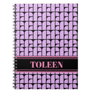 Personalised Colourful Pattern                 Not Notebook