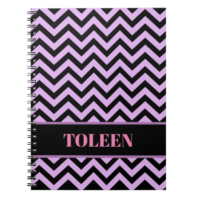 Personalised Colourful Pattern                 Not Notebook (Front)