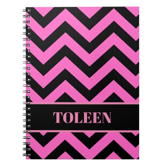 Personalised Colourful Pattern                 Not Notebook (Front)